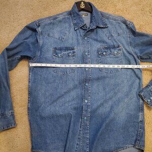Stetson Blue Denim Western Shirt